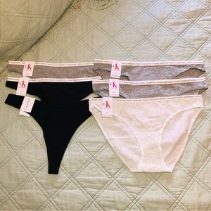 6 pair of Calvin Klein panties (L)
